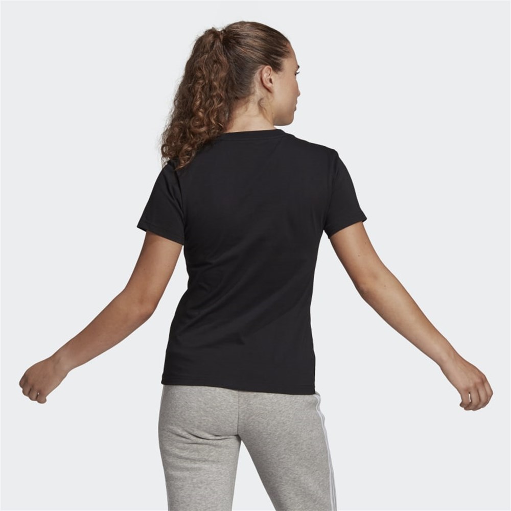 Adidas W Bl T Kadın Siyah T-shirt - GL0722