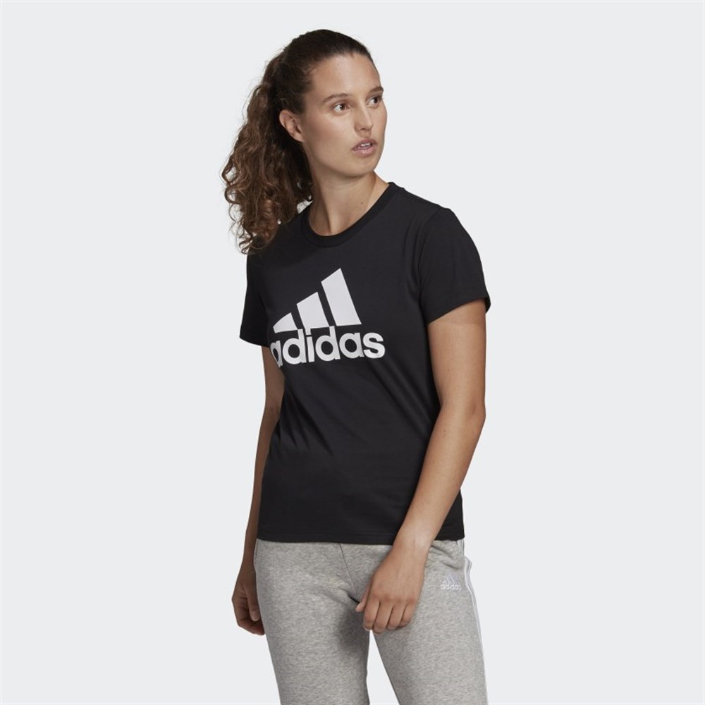 Adidas W Bl T Kadın Siyah T-shirt - GL0722