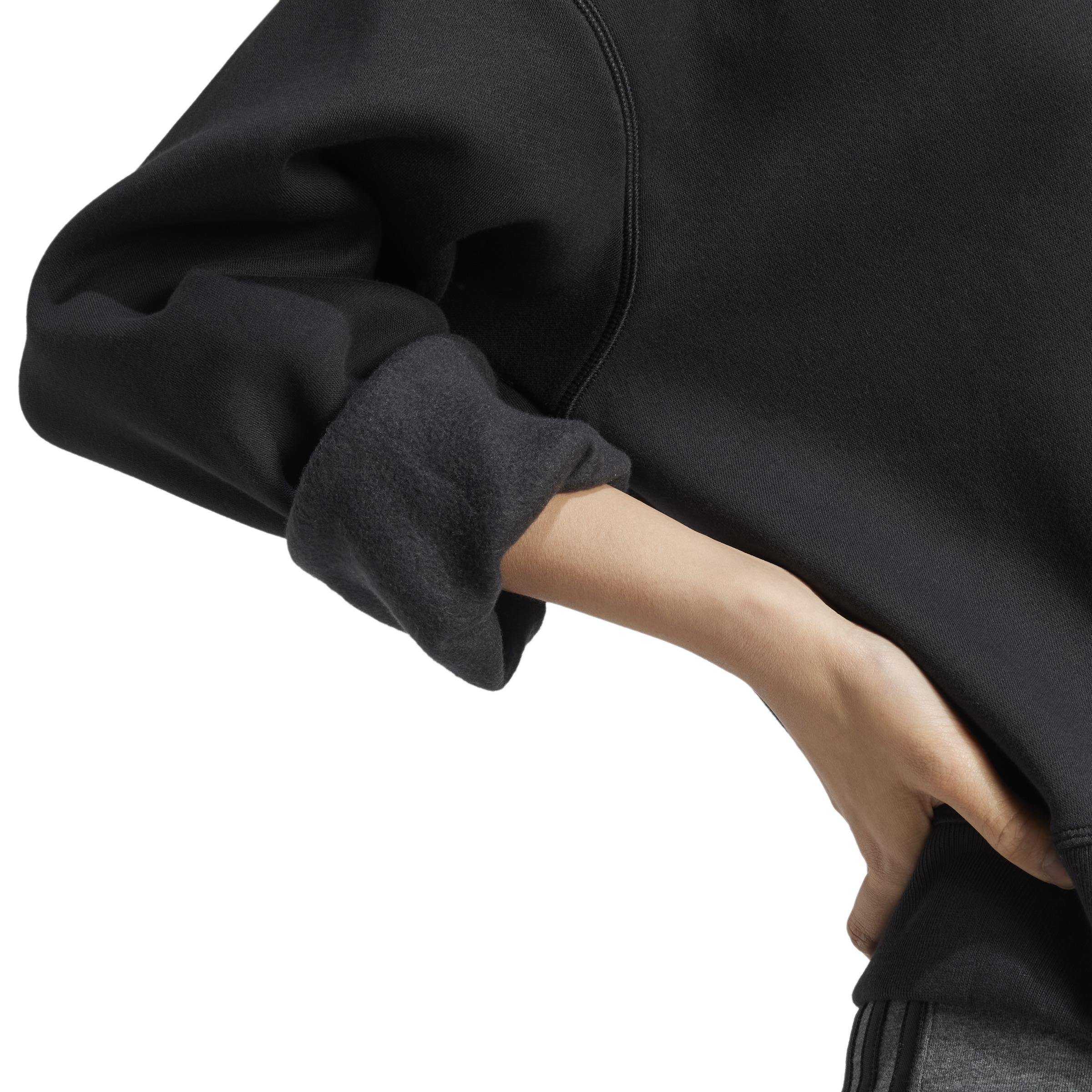 Adidas W Bluv Q3 Swt Kadın Sweatshirt