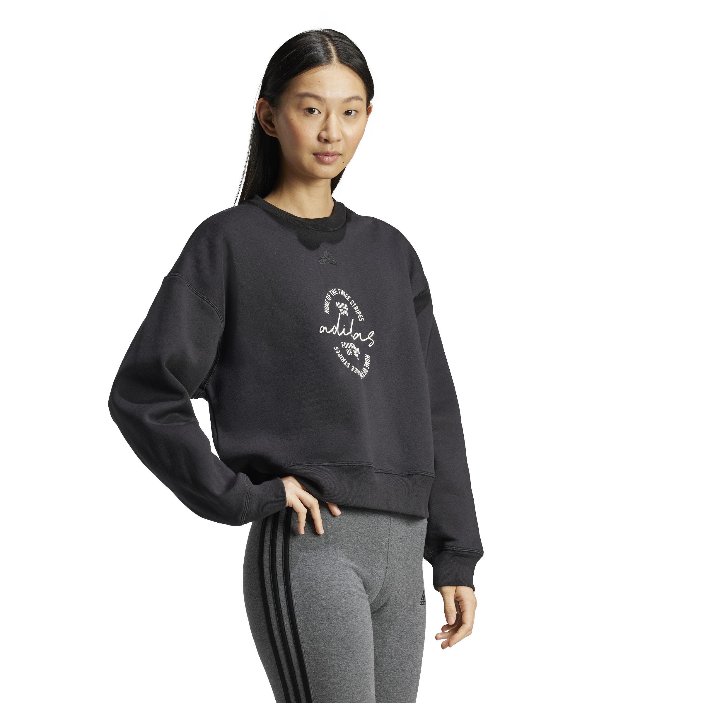 Adidas W Bluv Q3 Swt Kadın Sweatshirt