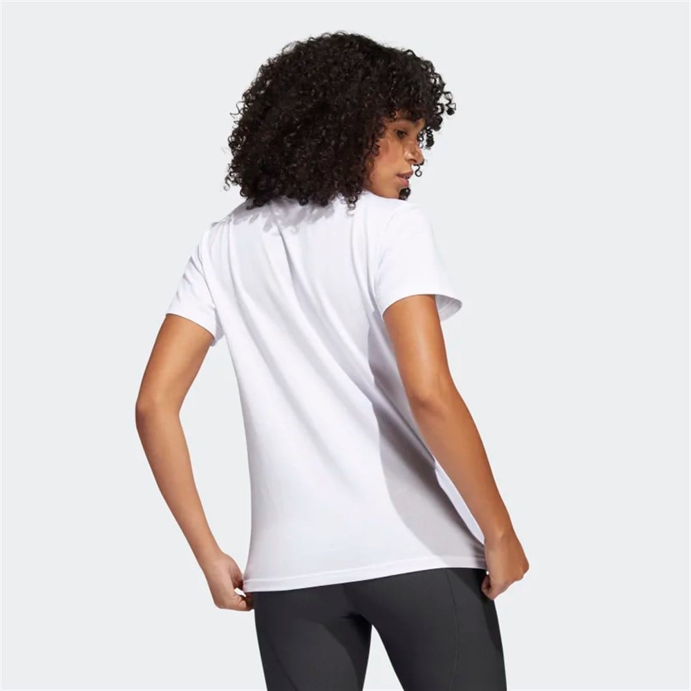Adidas W Farm G T Kadın Beyaz Günlük T-shirt - H57399
