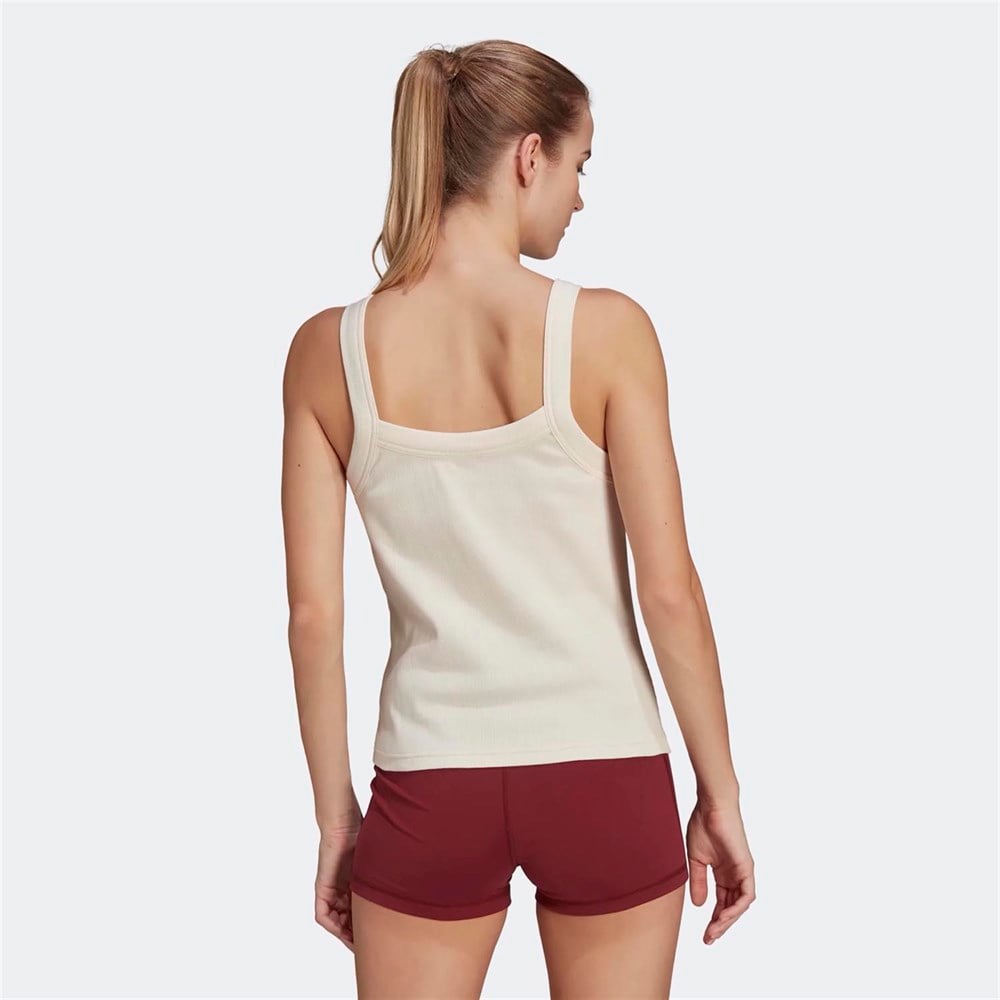 Adidas Yoga Tank Kadın Krem Günlük Atlet - HD6749