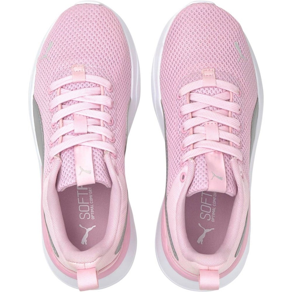 Anzarun Lite Jr Pink Lady-Puma Silver