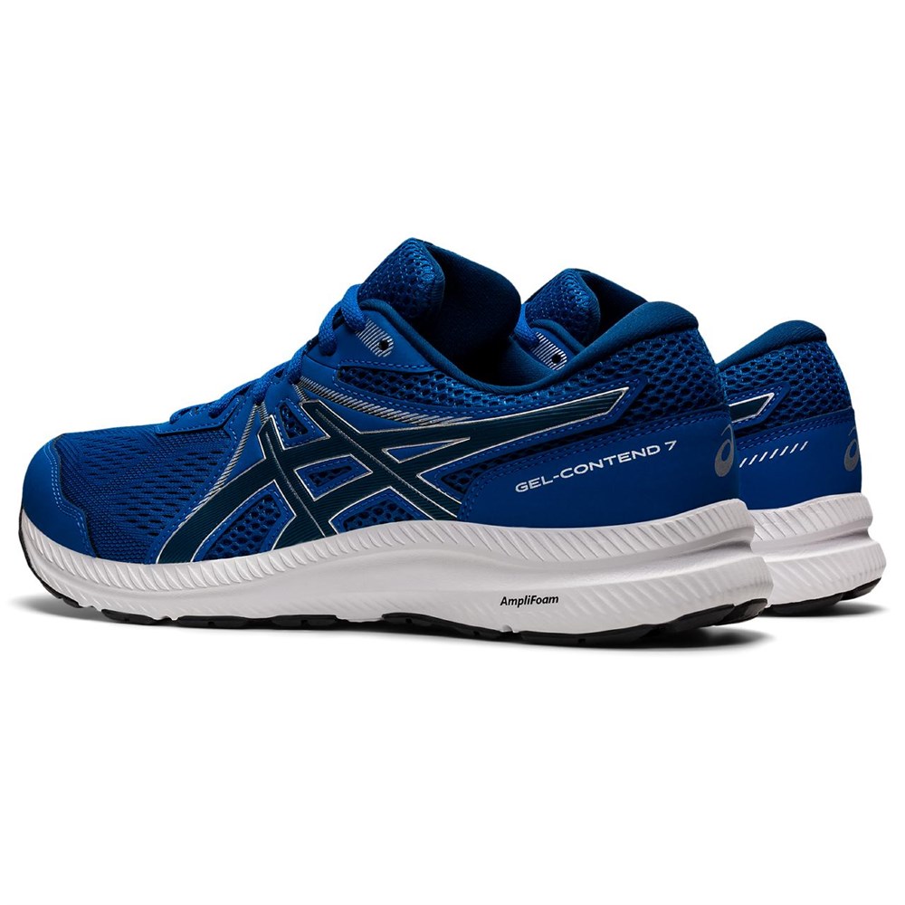Asics Gel-Contend 7 Erkek Mavi Koşu Spor Ayakkabı 1011B040-408
