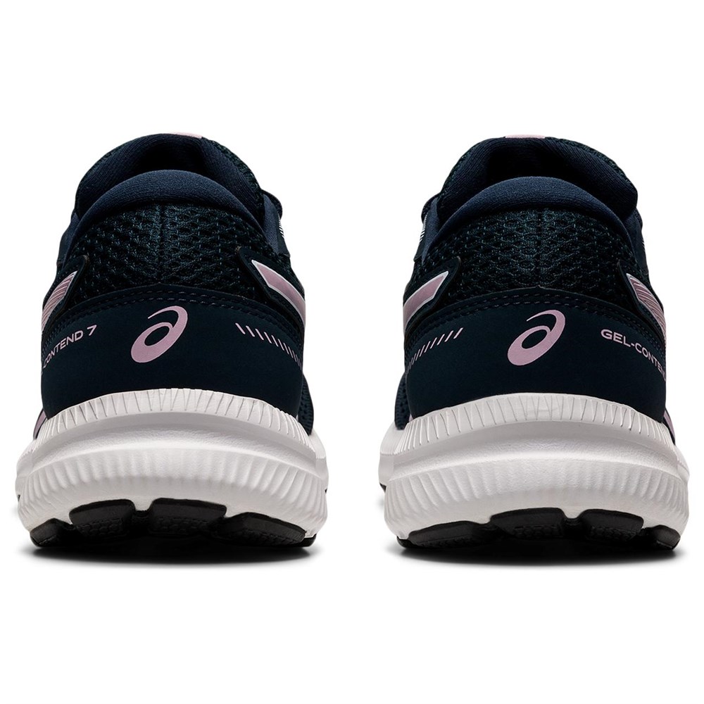Asics Gel-Contend 7 Kadın Lacivert Koşu Spor Ayakkabı 1012A911-410