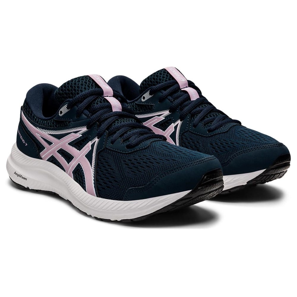 Asics Gel-Contend 7 Kadın Lacivert Koşu Spor Ayakkabı 1012A911-410