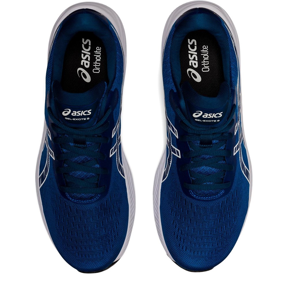 Asics Gel-Excite 9 Erkek Mavi Koşu Spor Ayakkabı 1011B338-400