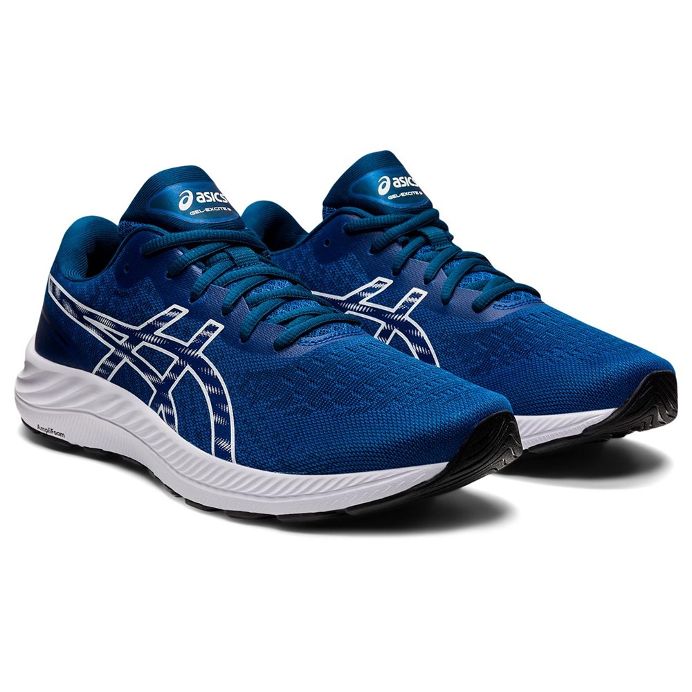 Asics Gel-Excite 9 Erkek Mavi Koşu Spor Ayakkabı 1011B338-400
