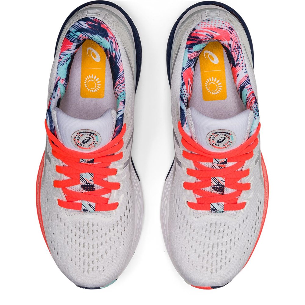 Asics Gel-Kayano 28 Kadın Beyaz Koşu Ayakkabı -1012B156-960
