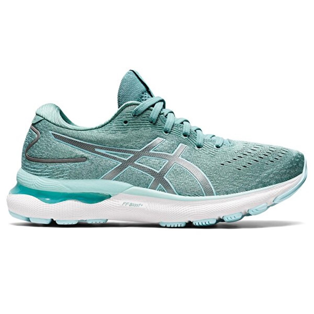 Asics Gel-Nimbus 24 Kadın Yeşil Koşu Spor Ayakkabı 1012B201-300