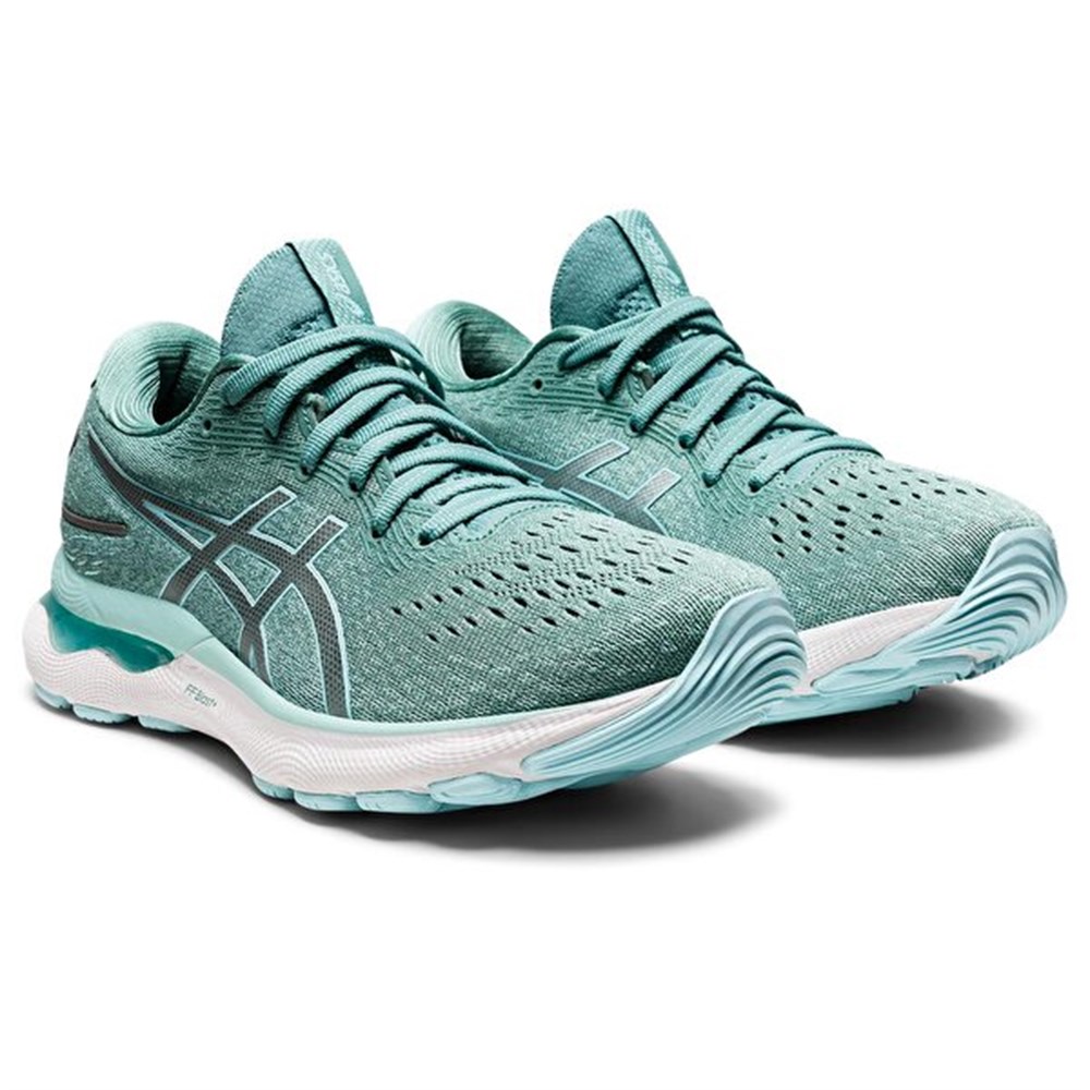Asics Gel-Nimbus 24 Kadın Yeşil Koşu Spor Ayakkabı 1012B201-300