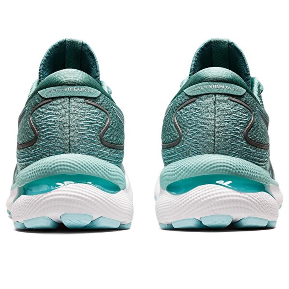 Asics Gel-Nimbus 24 Kadın Yeşil Koşu Spor Ayakkabı 1012B201-300