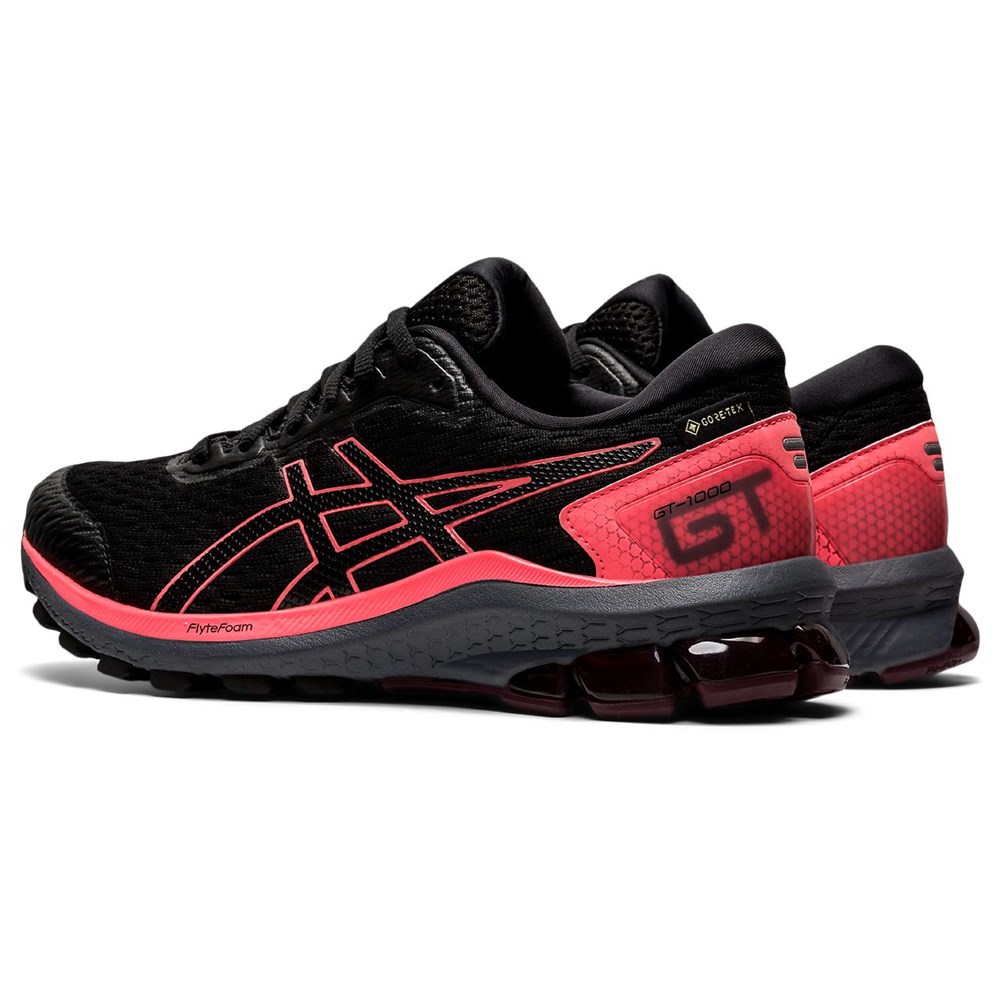 Asics Gt-1000 9 G-Tx Kadın Siyah Koşu Ayakkabı - 1012A765-002