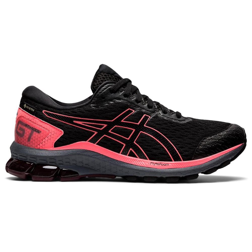 Asics Gt-1000 9 G-Tx Kadın Siyah Koşu Ayakkabı - 1012A765-002