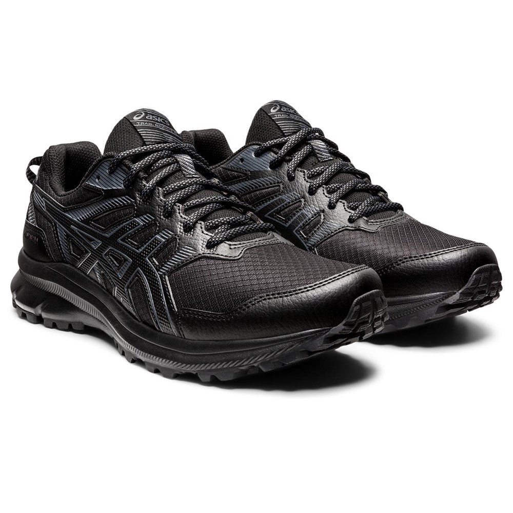 Asics Trail Scout 2 Erkek Siyah Koşu Ayakkabı -1011B181-002