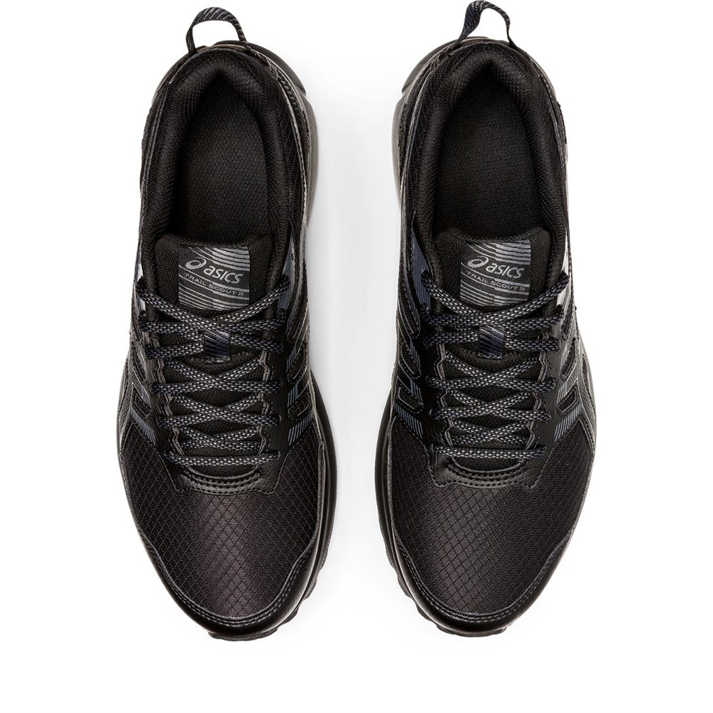 Asics Trail Scout 2 Erkek Siyah Koşu Ayakkabı -1011B181-002