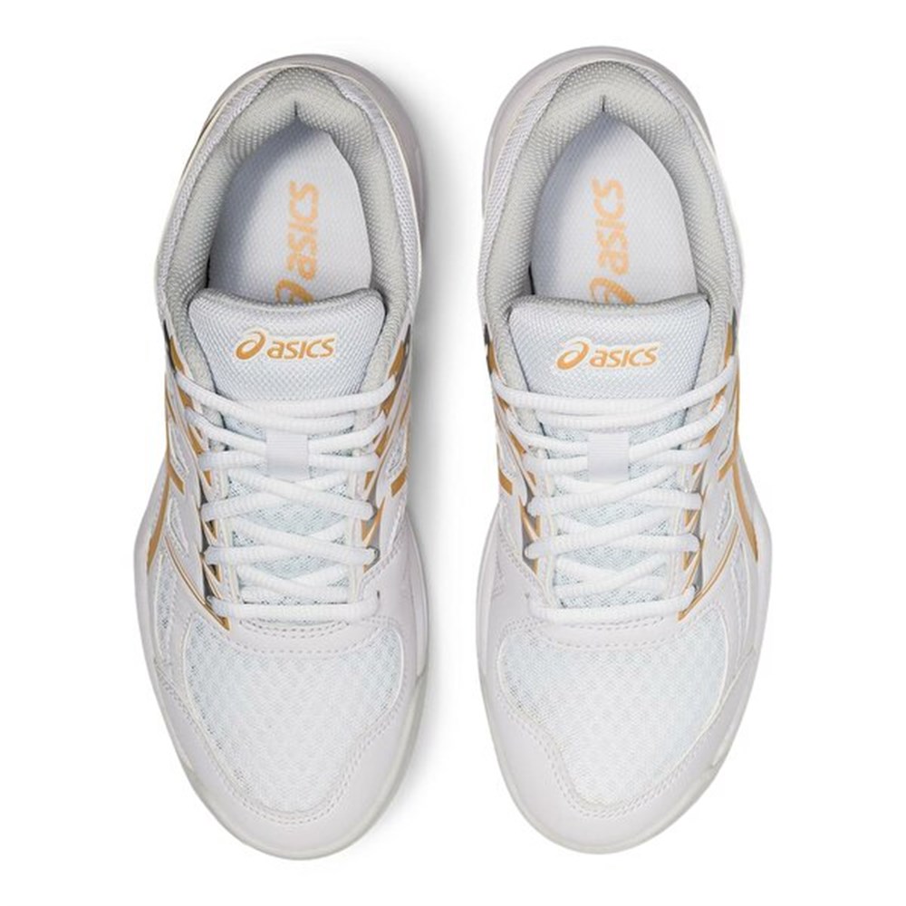 Asics Upcourt 4 Kadın Beyaz Voleybol Ayakkabı -1072A055-103