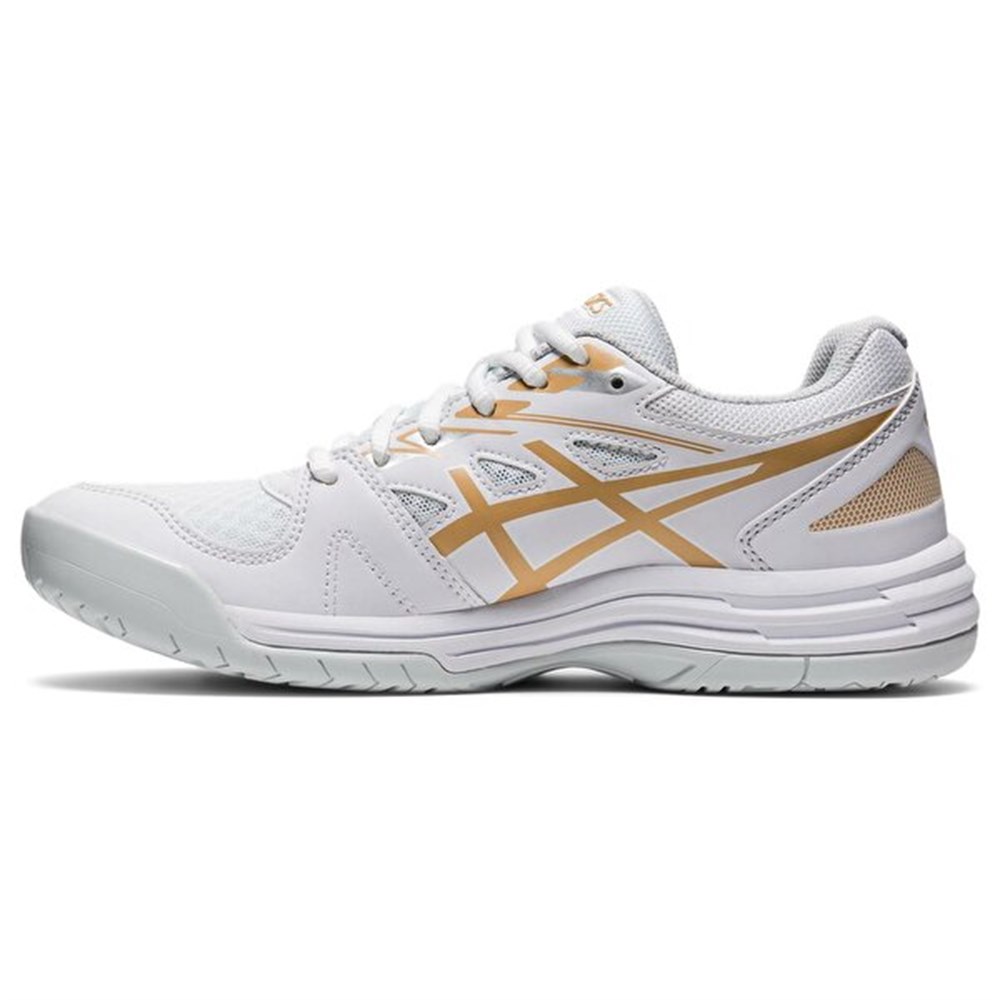 Asics Upcourt 4 Kadın Beyaz Voleybol Ayakkabı -1072A055-103