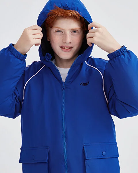 B Outerwear Reversible Coated Jacket Çocuk Ceket