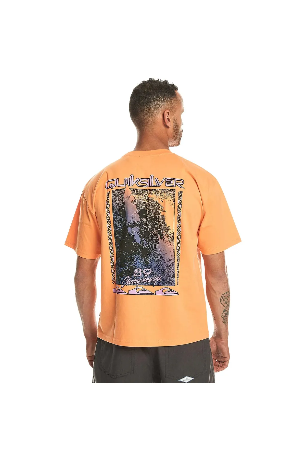 Back Flash Ss Erkek T-shirt