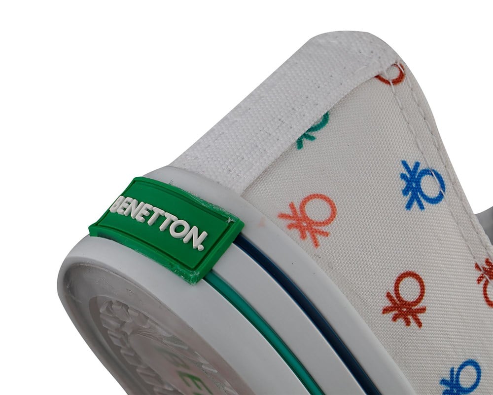 Benetton Kadın Beyaz Günlük Spor Ayakkabı - BN-30187-19