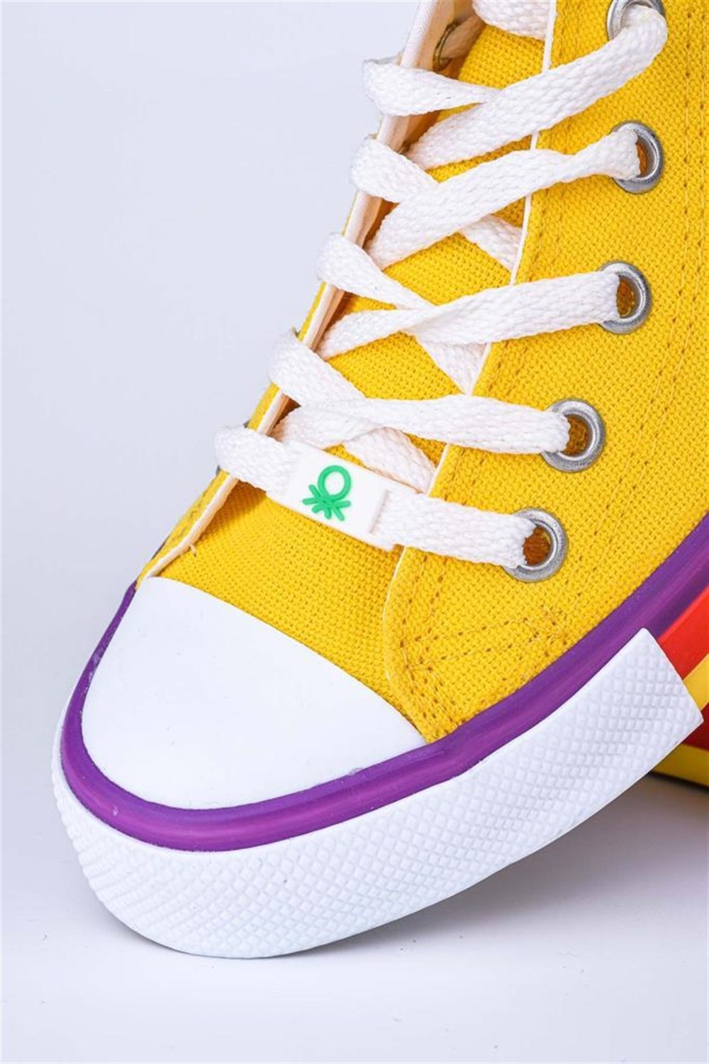 Benetton Kadın Sarı Günlük Spor Ayakkabı - BN-30189-33