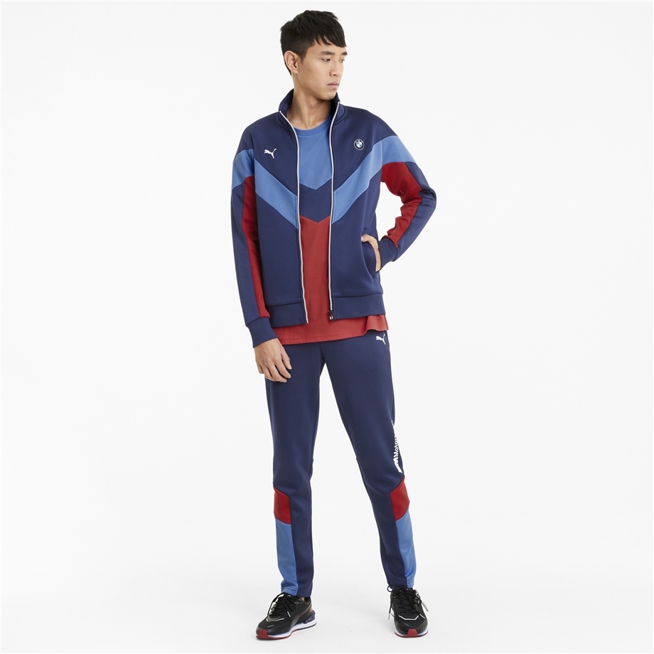 BMW MMS MCs Track Jacket Marina-Blueprin