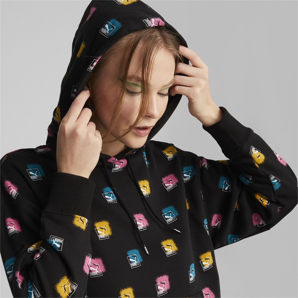 Brand Love Aop Hoodie Tr