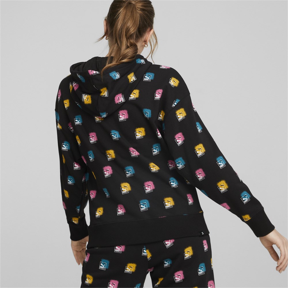 Brand Love Aop Hoodie Tr