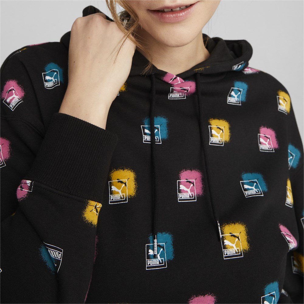 Brand Love Aop Hoodie Tr