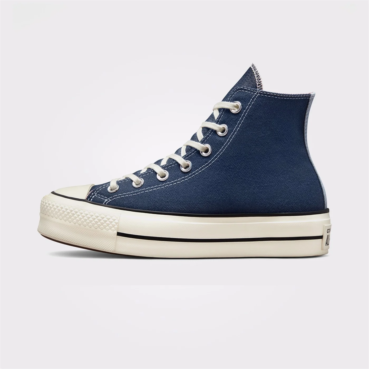 Chuck Taylor All Star Lift Platform Denim Fashion
