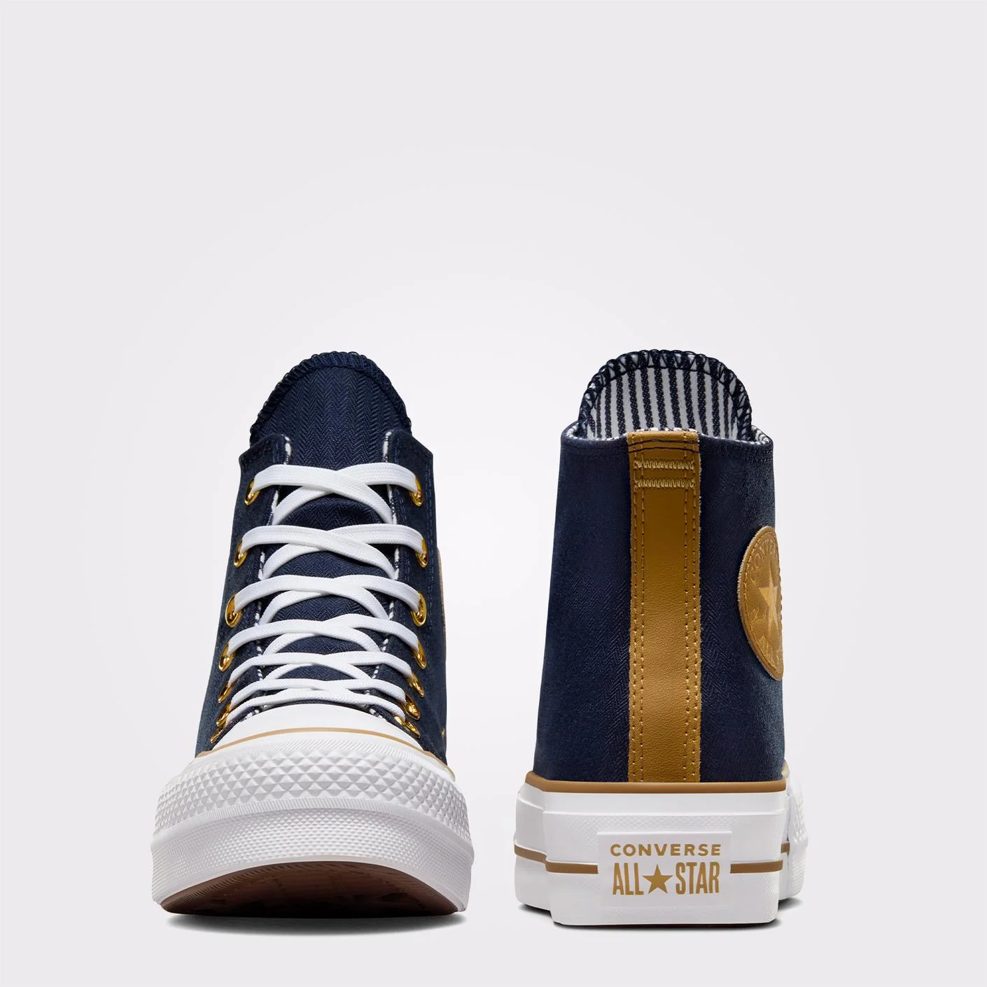 Chuck Taylor All Star Lift Platform Herringbone Stripe Kadın Snekaer