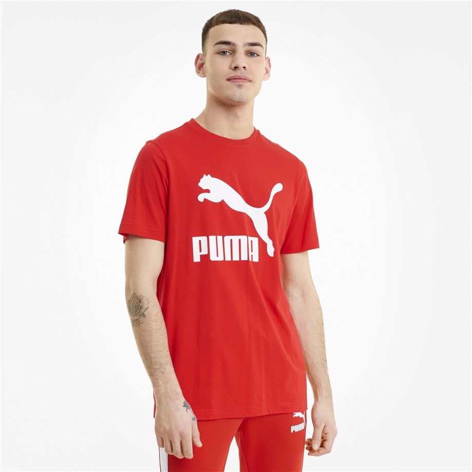 Classics Logo Tee High Risk Red
