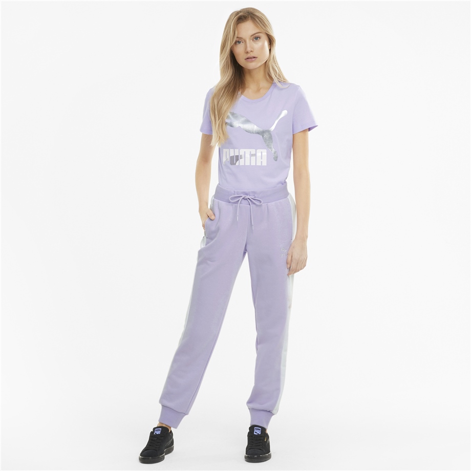 Classics Logo Tee (s) Light Lavender-met