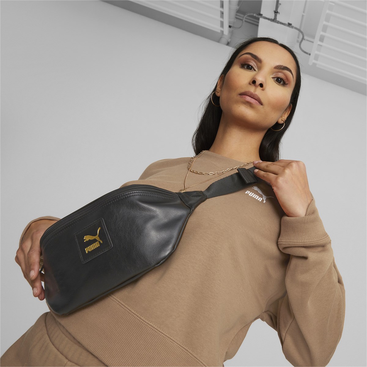 Classics Lv8 Pu Waist Bag