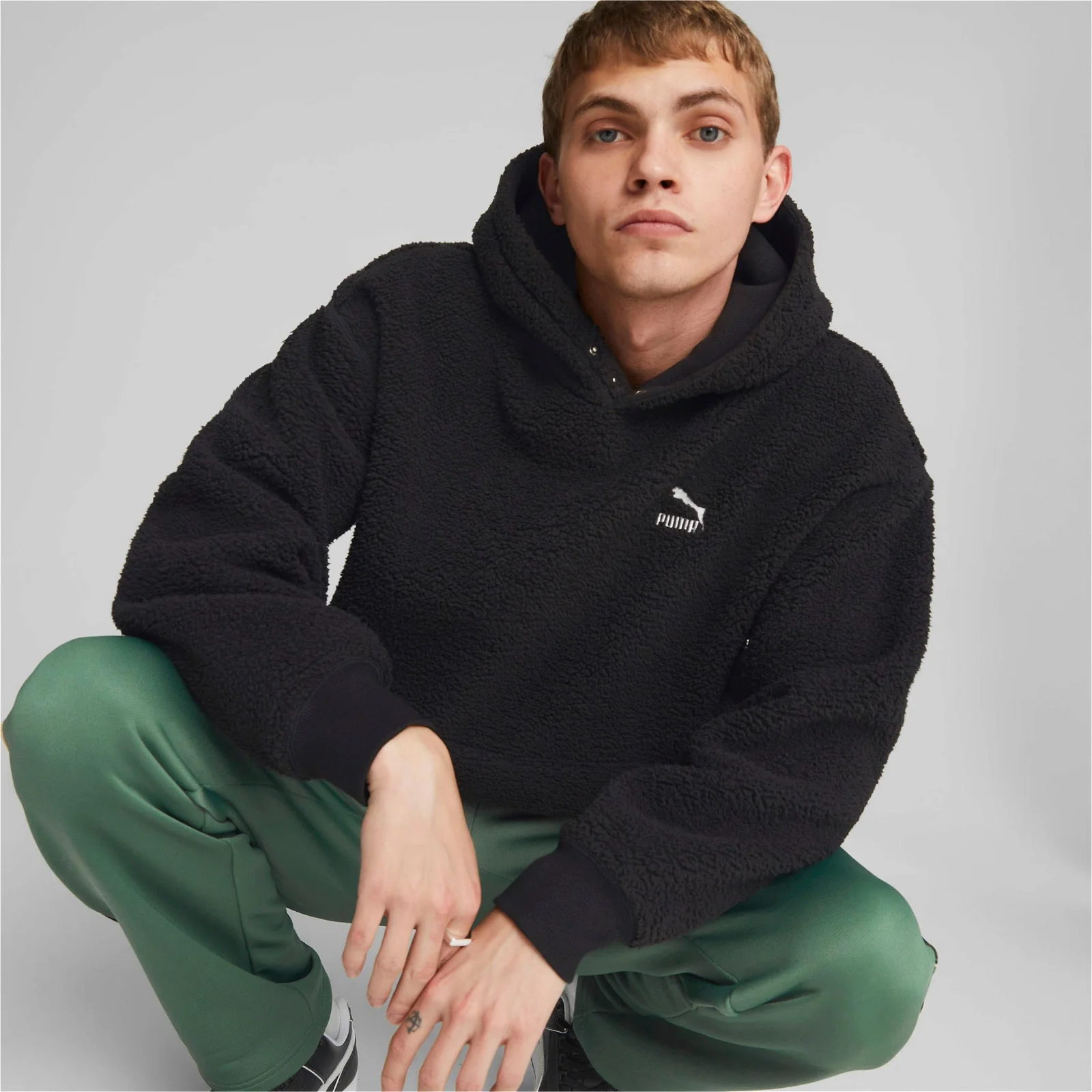 Classics Sherpa Hoodie Erkek Sweatshirt