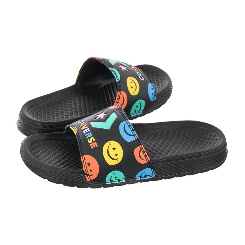 Converse All Star Slide Much Love Graphic Kadın Siyah Günlük Terlik - 172802C