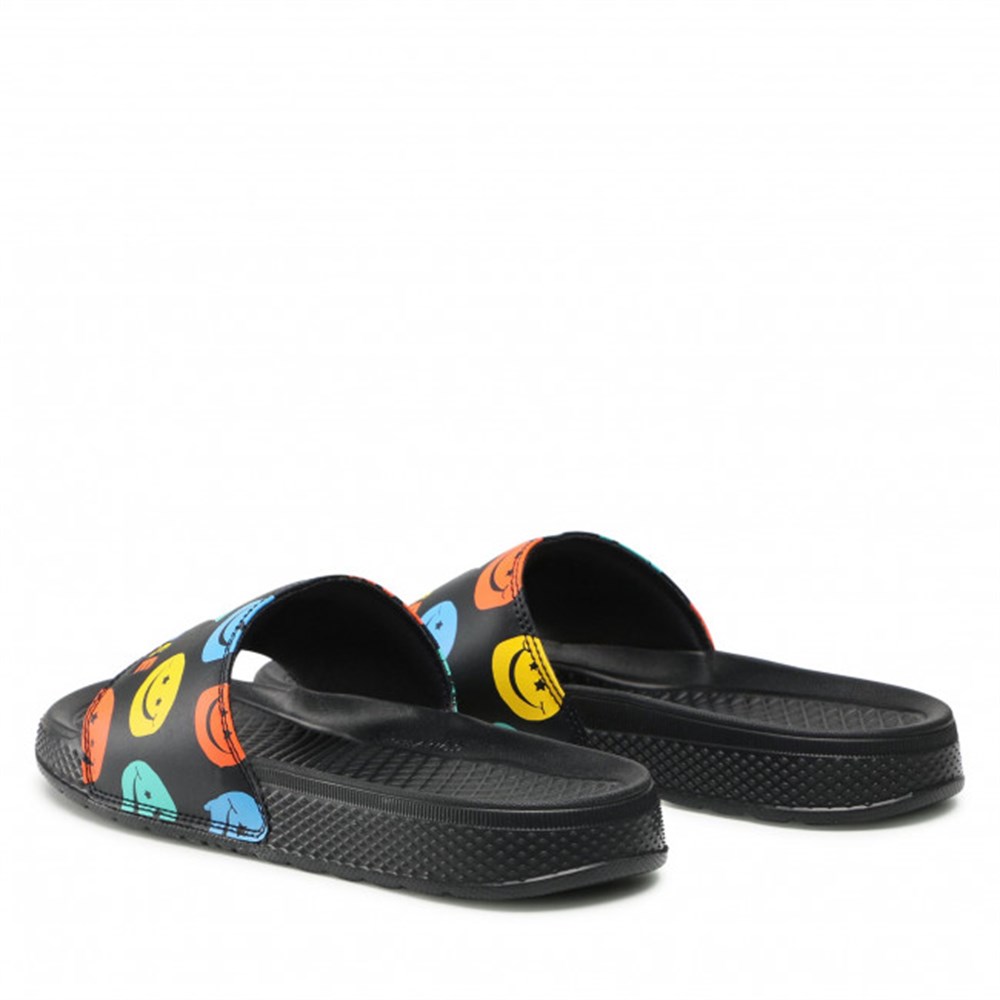Converse All Star Slide Much Love Graphic Kadın Siyah Günlük Terlik - 172802C