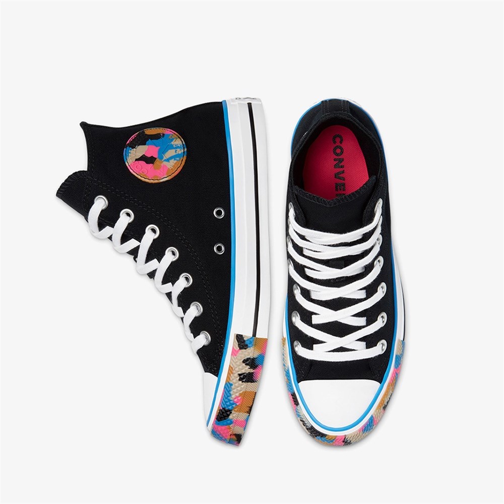 Converse Chuck Taylor All Star Marbled Mash-Up Kadın Günlük Ayakkabı - 570291C