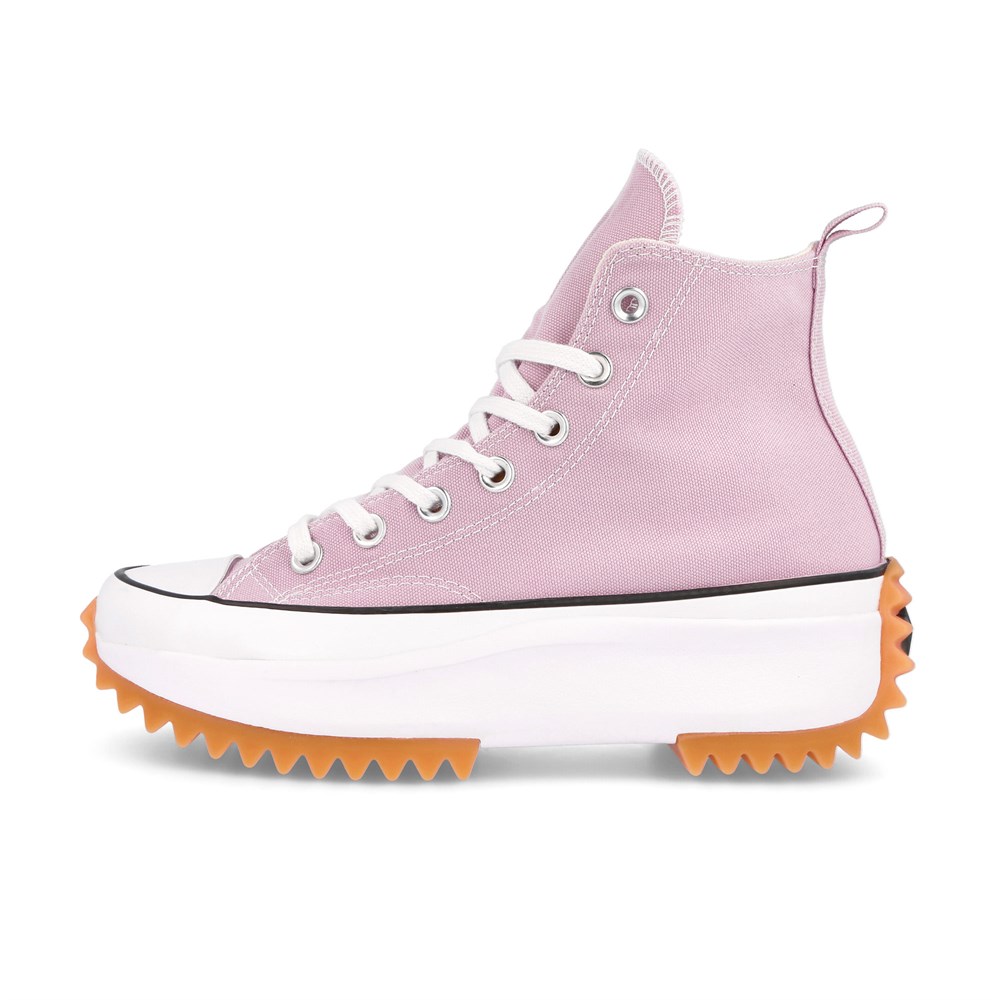 Converse Run Star Hike Canvas Platform Kadın Pembe Günlük Spor Ayakkabı - 171668C