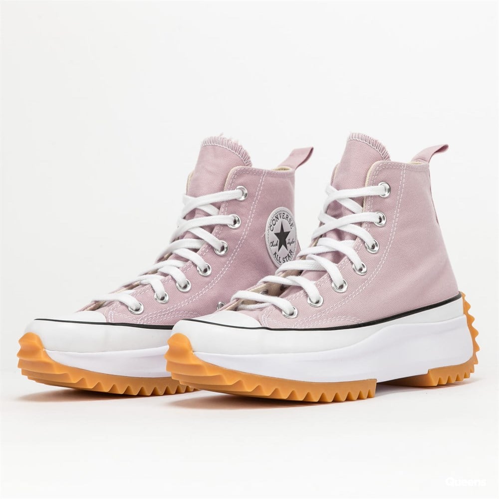 Converse Run Star Hike Canvas Platform Kadın Pembe Günlük Spor Ayakkabı - 171668C