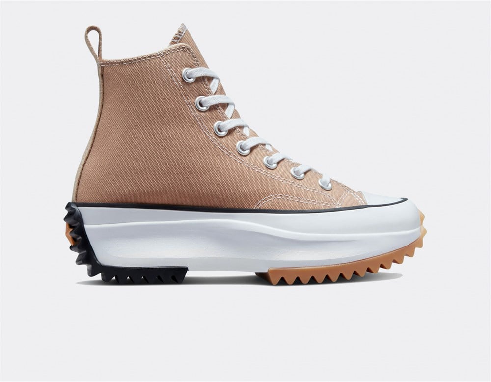 Converse Run Star Hike Recycled Polyester Platform Kadın Sarı Günlük Spor Ayakkabı - 172727C