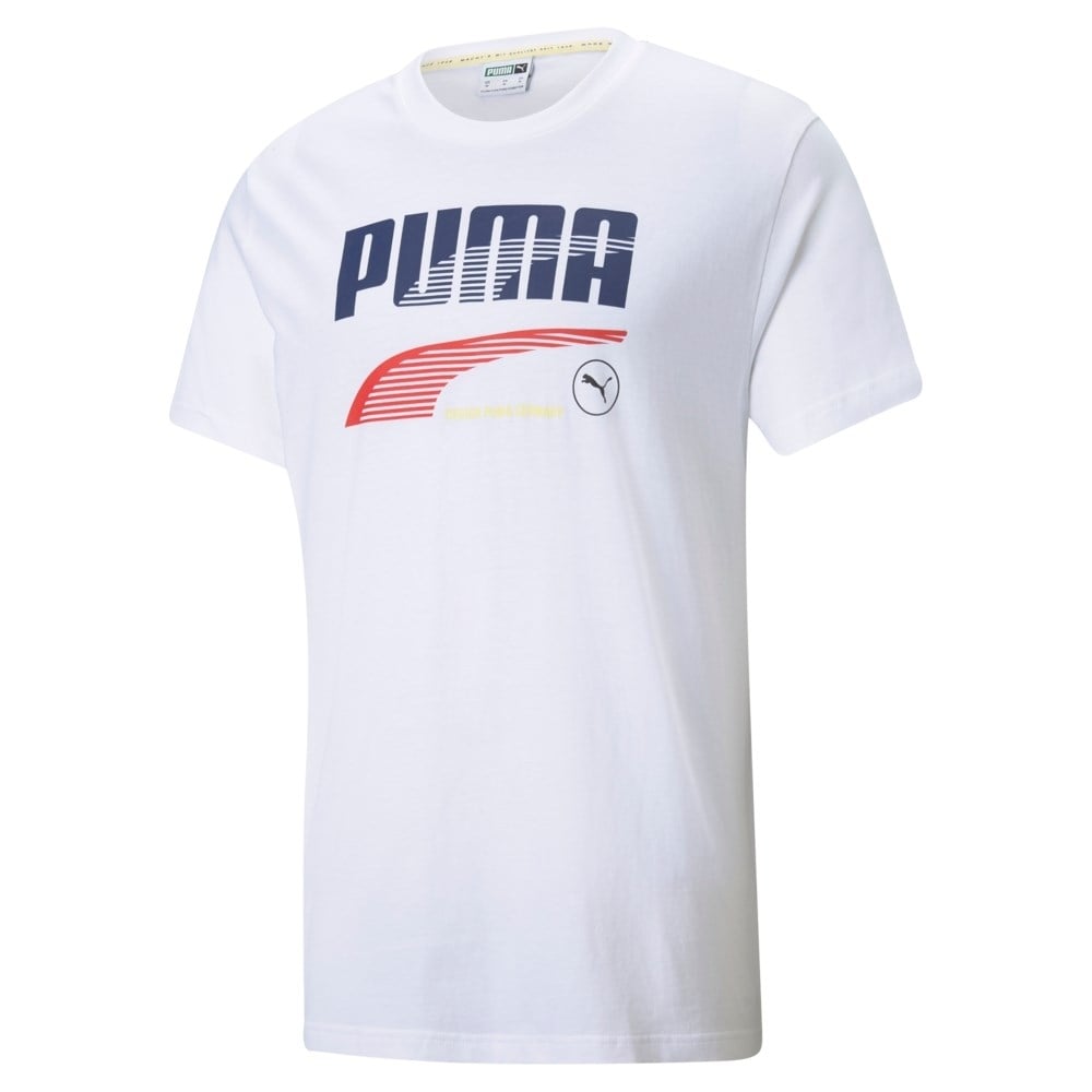 DECOR8 Graphic Tee Puma White