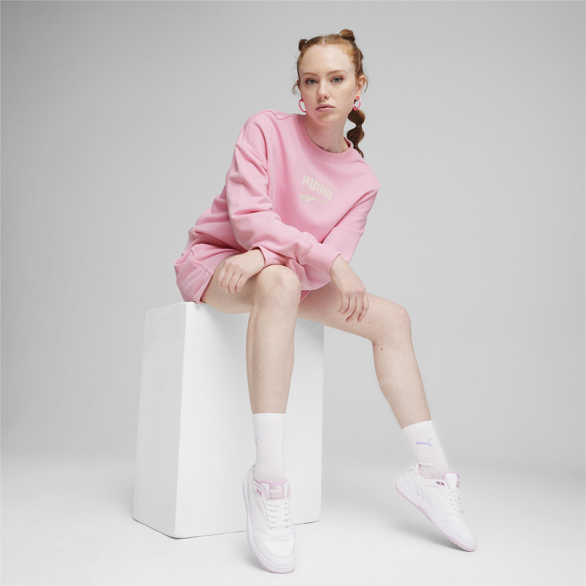 Downtown Oversized Crew Kadın Sweatshirt