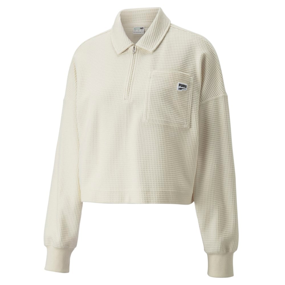 Downtown Oversized Longsleeve Polo
