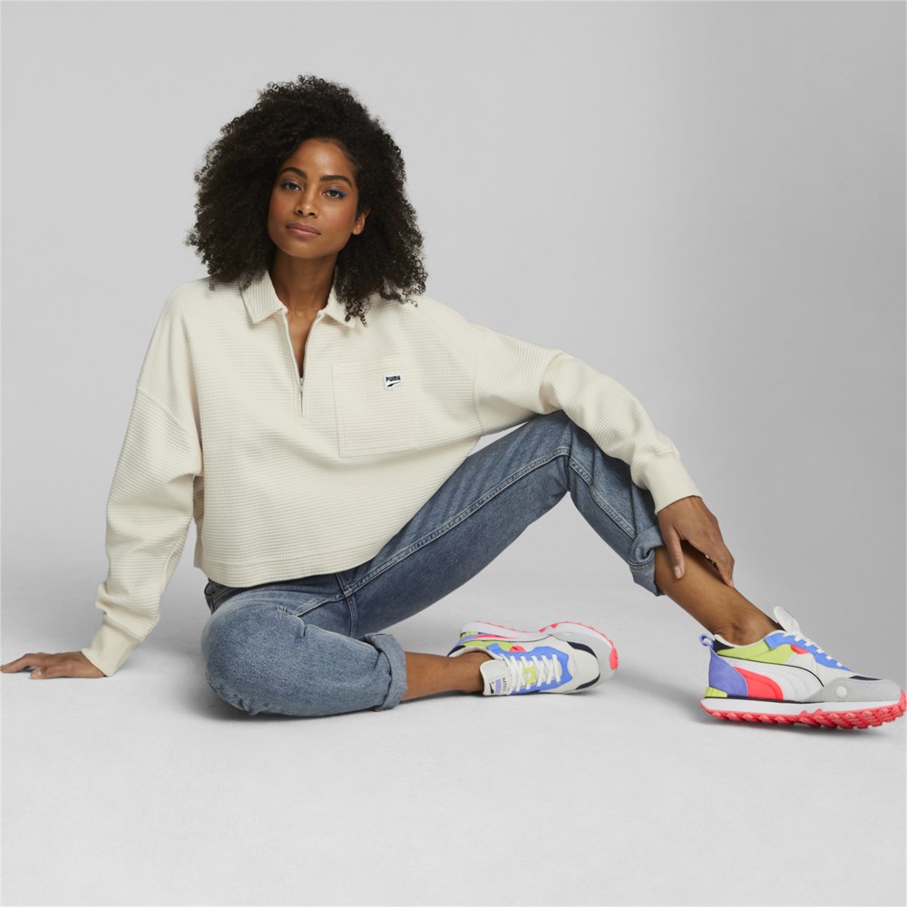 Downtown Oversized Longsleeve Polo