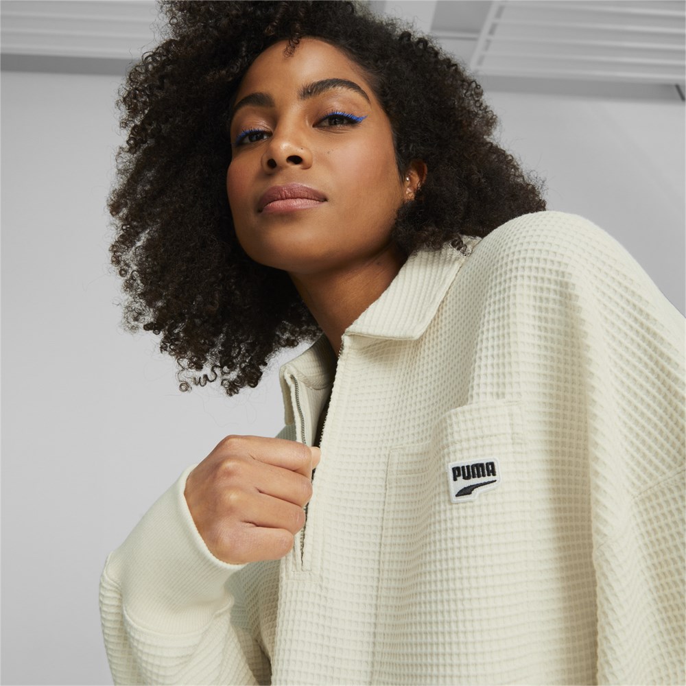 Downtown Oversized Longsleeve Polo