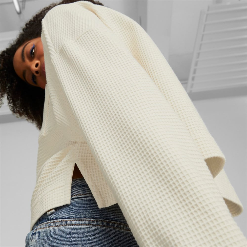 Downtown Oversized Longsleeve Polo
