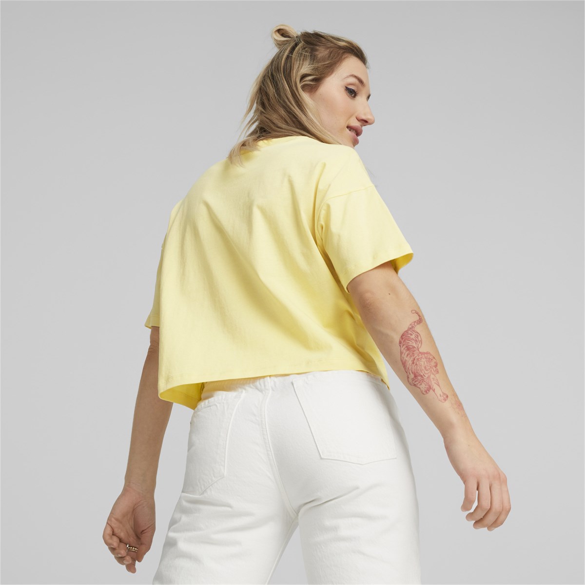 Ess Cropped Logo Tee