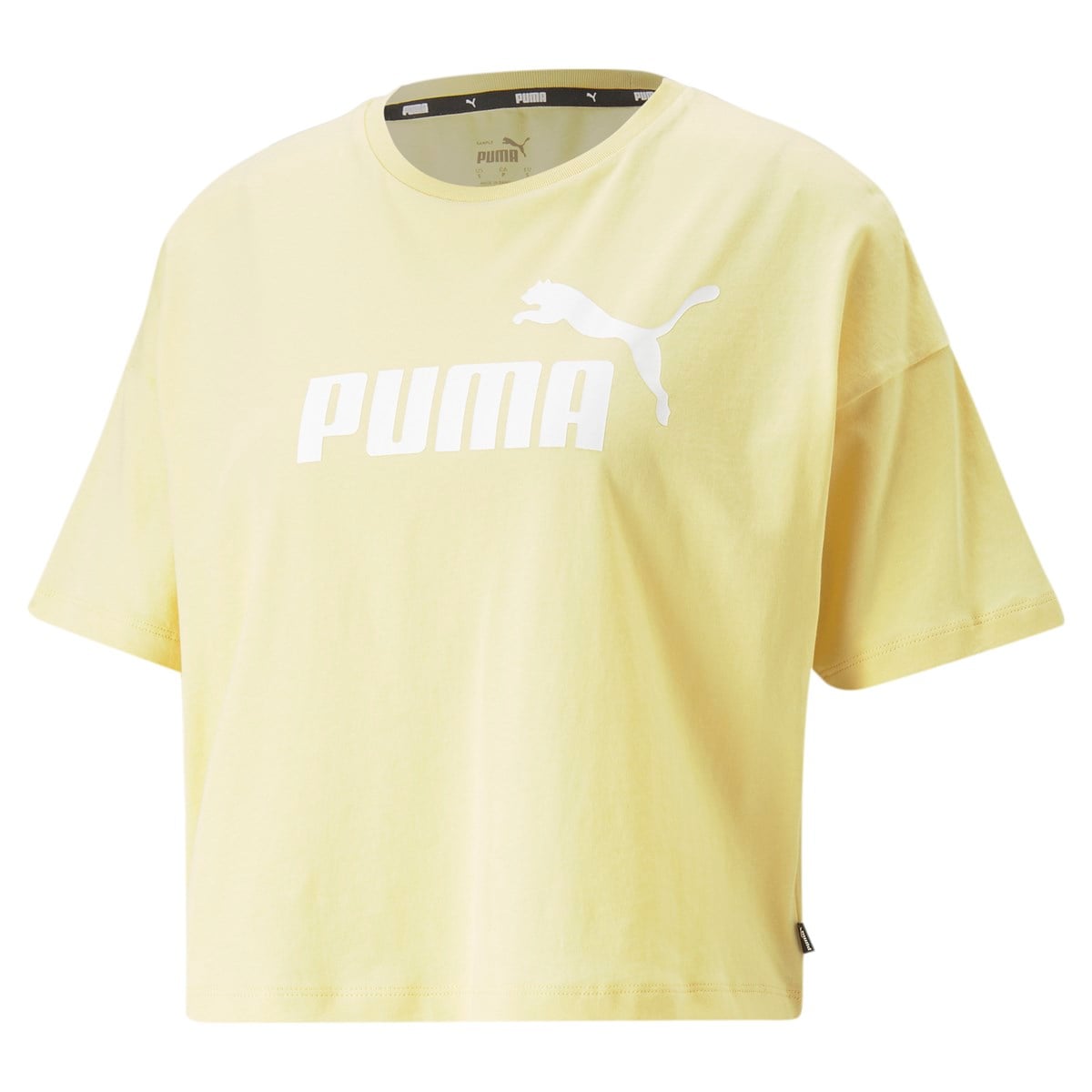 Ess Cropped Logo Tee
